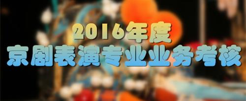 污在线观看视频小穴大奶啊啊啊啊啊啊不要了国家京剧院2016年度京剧表演专业业务考...